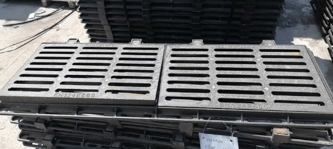 阿克塞球墨铸铁连体双篦展示